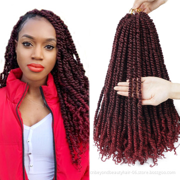 pre twisted passion twist hair crochet braid hair synthetic hair extension
